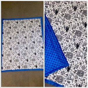 Flannel Minky Blanket (sale price)